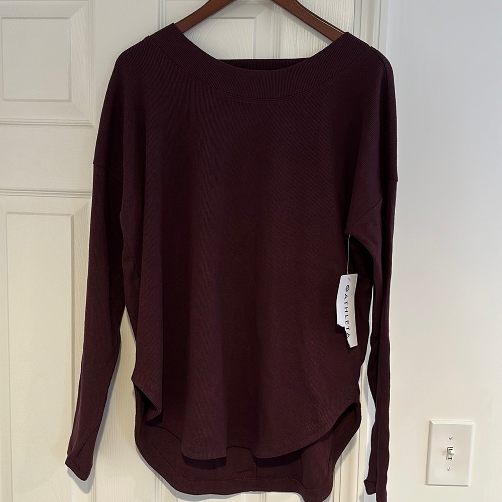 Athleta Presence Sweatshirt Size Medium